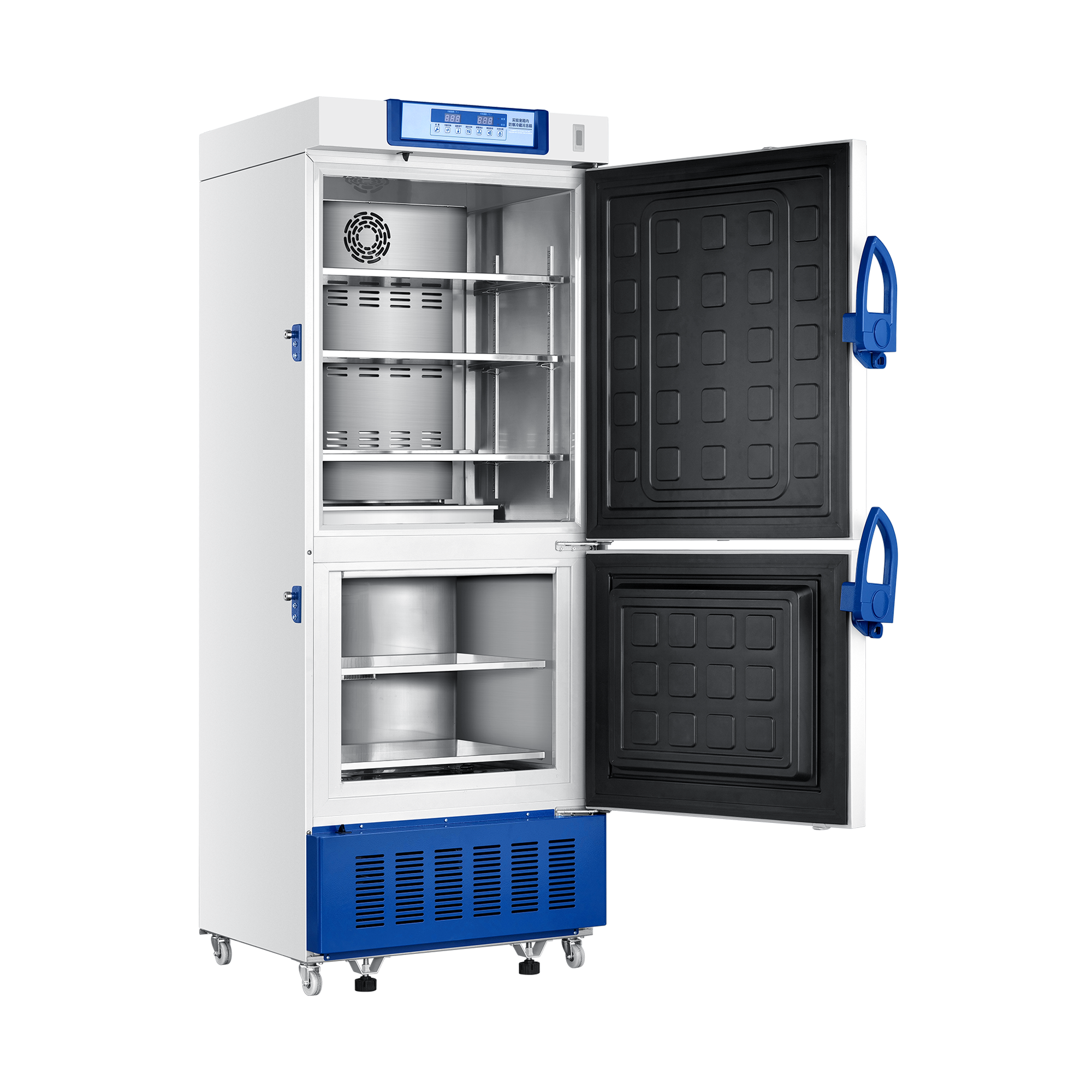 combined-refrigerator-and-freezer-with-spark-free-interior